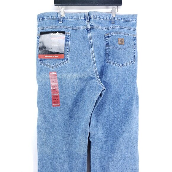 Carhartt Traditional Fit Tapered Leg Jeans Men's Size 42x39 - Picture 4 of 8